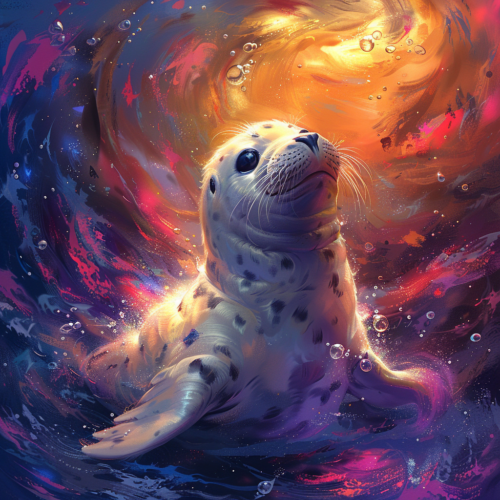 Diamond Painting Kreabutik - Farverig Sæl