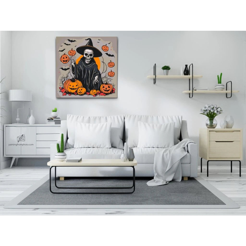 Paint by number - Halloween Reaper