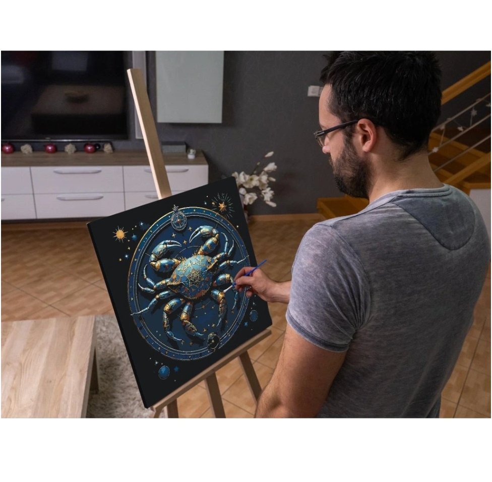 Paint by number - Krebs 5