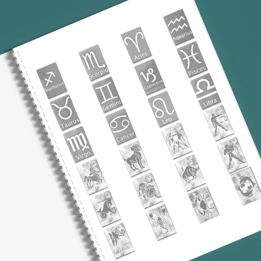 Kreabutik dotting malebog stjernetegn