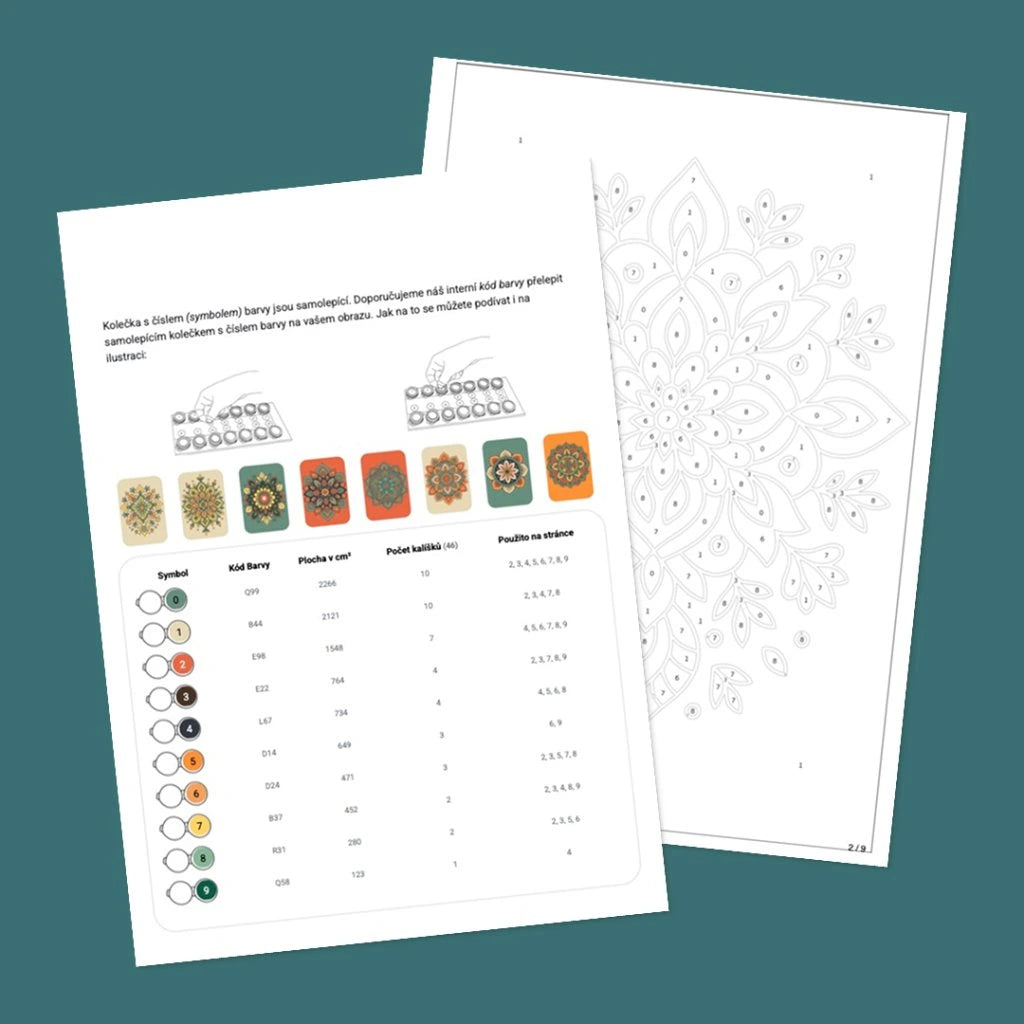 Paint by number - Malebog - Mandalas